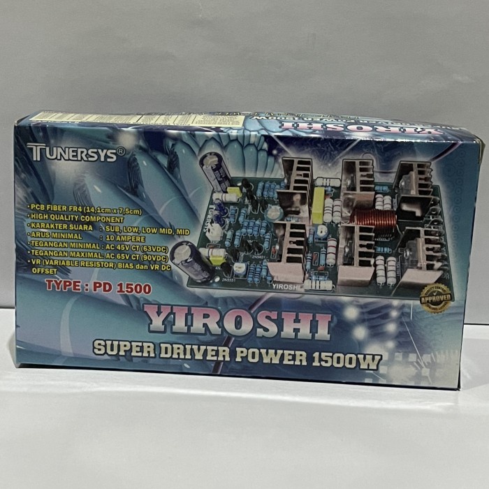 ___] Tunersys Yiroshi Super Driver Power 1500Watt PD 1500 Yirosi 1500 w