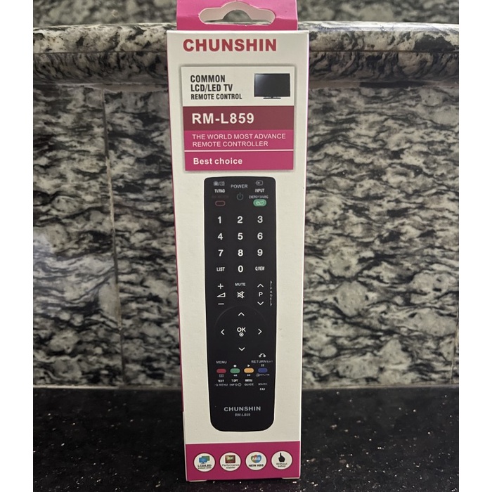 :>:>:>:>] Remote untuk TV LG LCD / LED Remot chunshin untuk LG TV RM-859