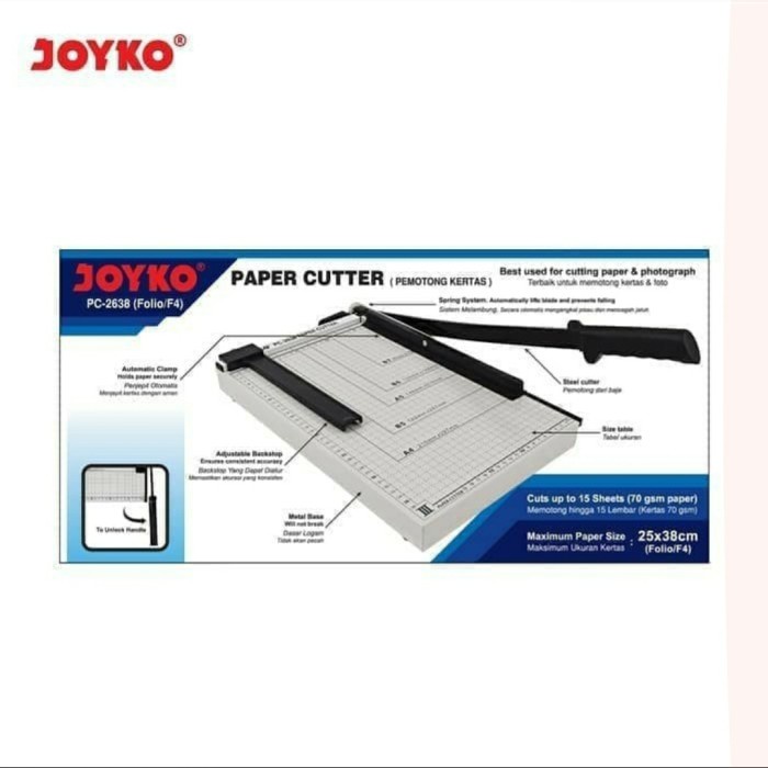 

Paper Cutter Folio ( F4 ) Alat Potong Kertas Best