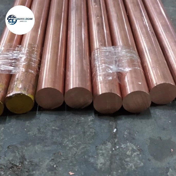 ✅New Ori As Tembaga 38Mm X 1Meter-Grounding Tembaga Murni/Ground 38Mm X 1000Mm Terbaru