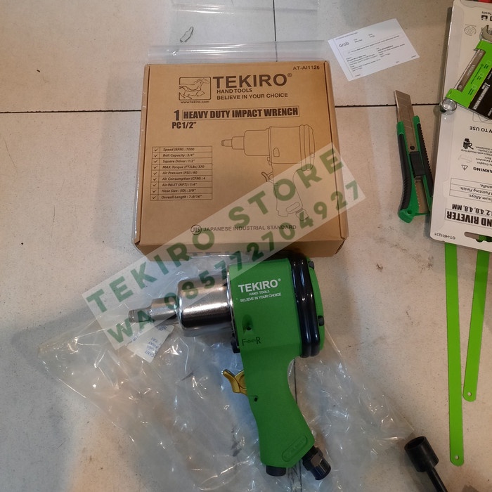 ✅Baru Tekiro Air Impact 1/2 Dr / Impek Pembuka Baut Tenaga Angin Terbatas