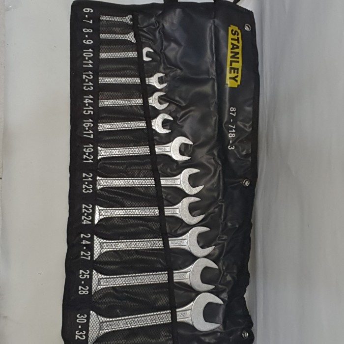 ✅Baru Stanley 87-718 Kunci Pas Set  12Pcs 6Mm-32Mm Limited