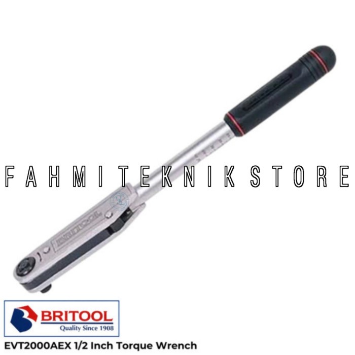 ✅Baru Britool Evt 2000 Aex 1/2 Inch Torque Wrench Evt2000 Kunci Torsi Momen Terbaru