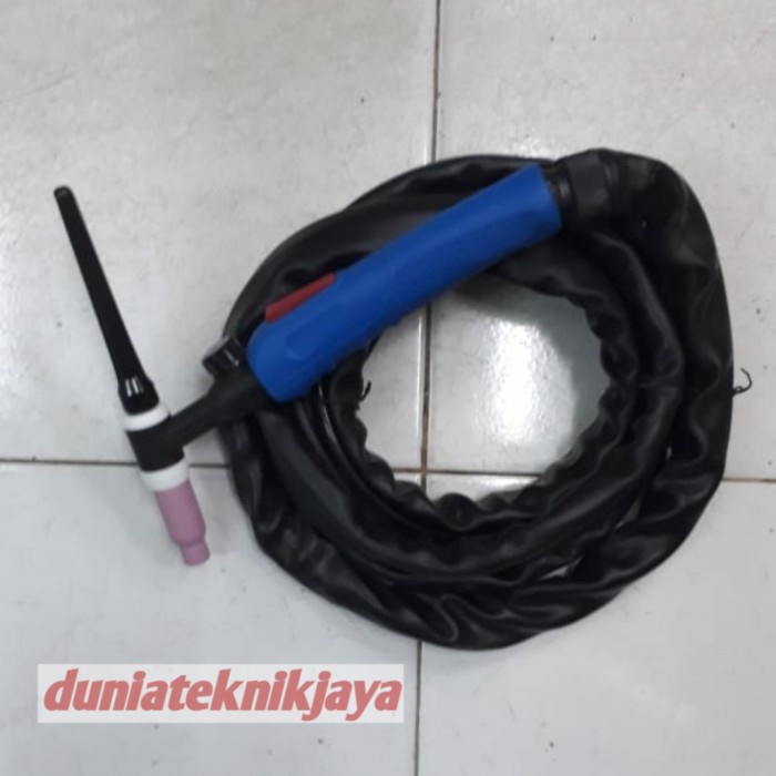[Original] Tig Torch Stang Las Argon Wp 17 / Wp17 Switch Auto 4 Meter Komplit Limited