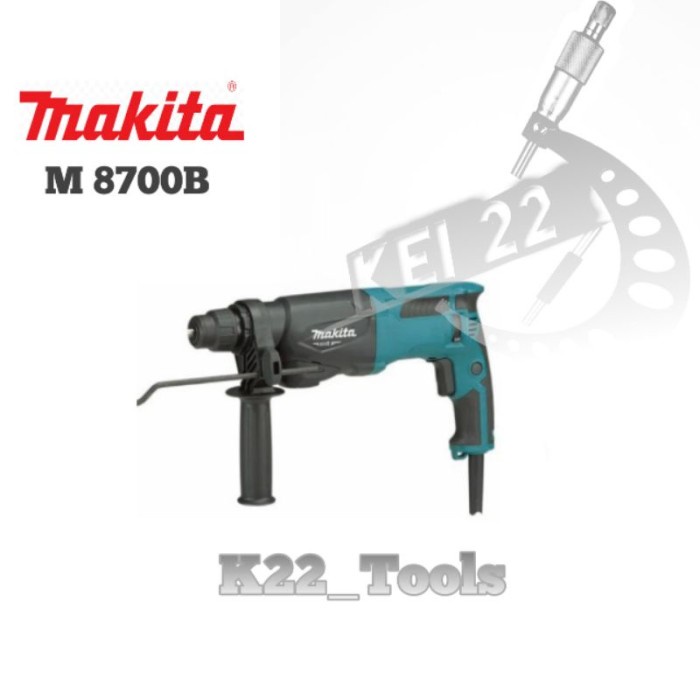 [Original] Mesin Bor Bobok Beton Makita M 8700B / Makita M8700B Rotary Hammer Dri Terbatas