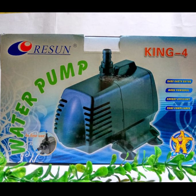 [New] Mesin Pompa Air Kolam Resun King 4/Pompa Air Celup/Pompa Kolam Terbatas