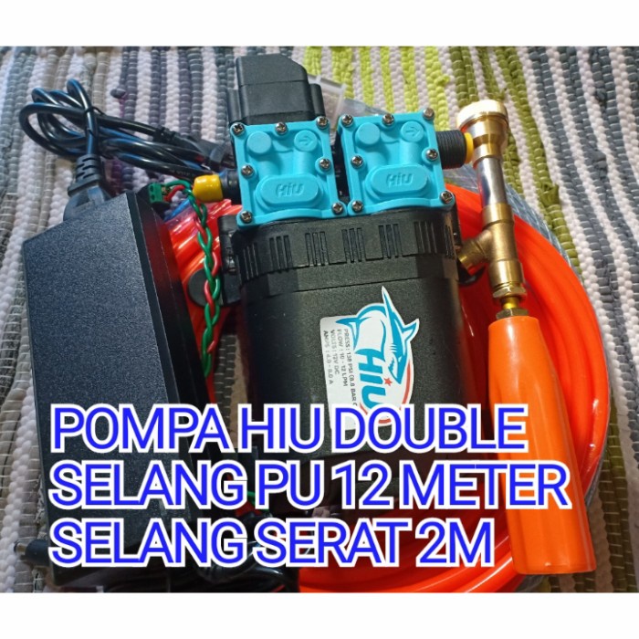 [New] Pompa Hiu Dual Pump Paket Dengan Selang Lengkap Berkualitas