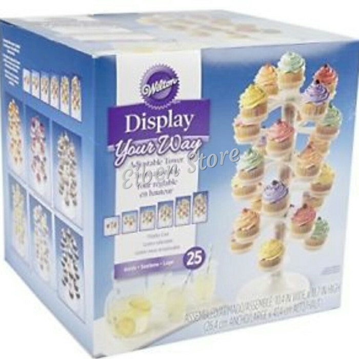 

[Baru] Wilton Display Tower Cupcake Adjustable Limited