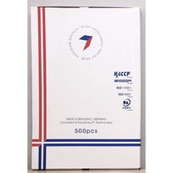 

[Baru] Baking Paper Seven White 60X40 Cm Isi 500 Pcs Rim Diskon