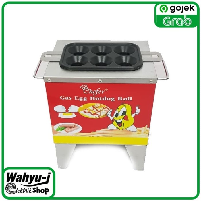 [Baru] Kompor Sostel / Gas Egg Roll / Mesin Sosis Telor / Sostel Chefer 6 Lb Berkualitas