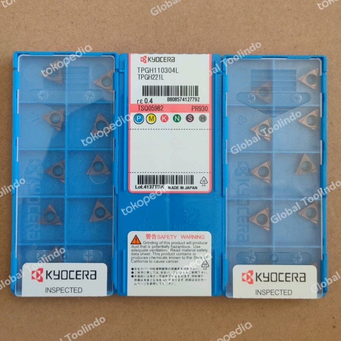 ✨Sale Tpgh110304L Pr930 Kyocera Insert Milling Berkualitas