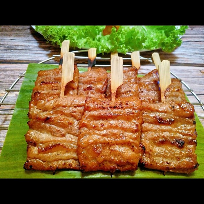 

sate babi thailand (mooping) frozen non halal