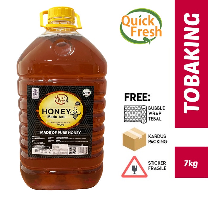 

Madu Murni Quick Fresh Honey 7000 Gr 7Kg