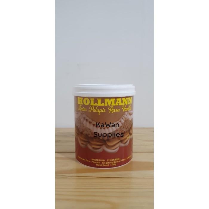 

HOLLMAN BUTTER CREAM SIAP PAKAI PUTIH/VANILLA 350GR Best Seller