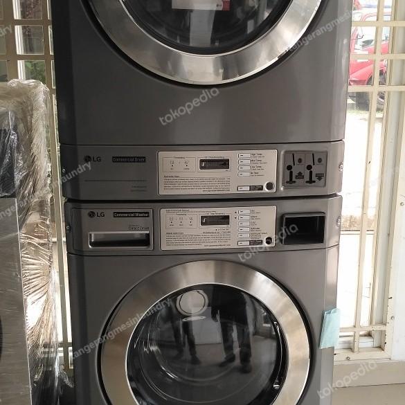 Lg Stacked Washer/Dryer Gas Giant Max
