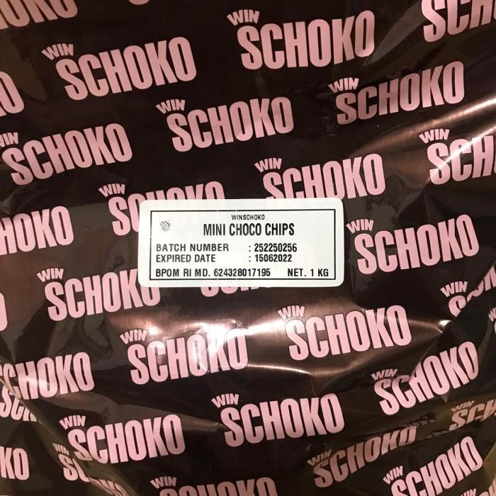 

SCHOKO MINI COMPOUND CHOCO CHIPS 1KG - COKLAT CHIPS KECIL KERUCUT Best Seller