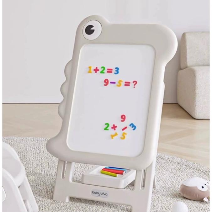

White Board Motif Dino Kualitas Premium