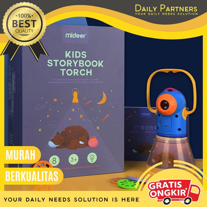 

Baru!! Buku Cerita Ajaib Untuk Anak Dengan Lampu Tidur Proyektor