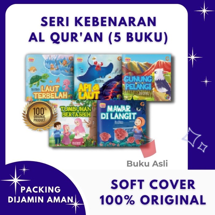 

Sale!! Buku Anak i - 1 SET Seri Kebenaran al Quran