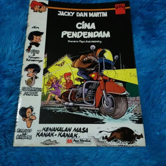buku komik-jacky dan martin-cina pendendam