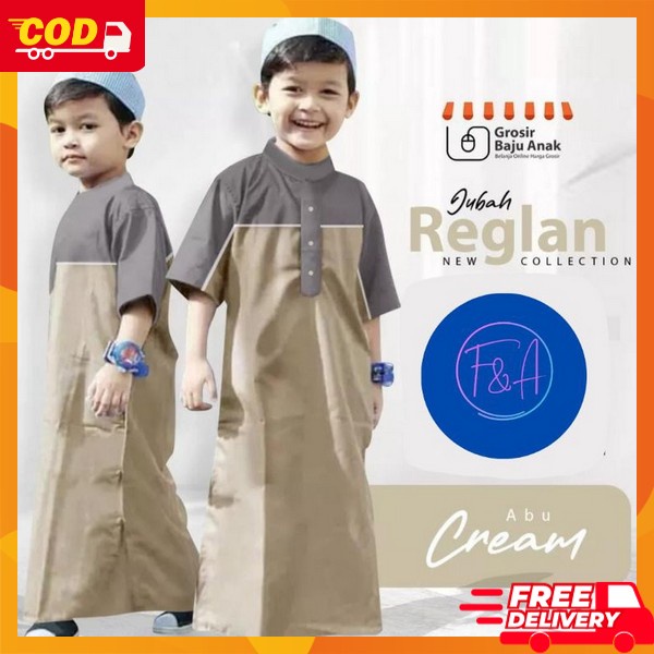 Baju Muslim Anak Laki Laki Import Bsju Gamis Anaj Juba Pakaian Anakk Pria Busana Gamis Bovah Cowok G