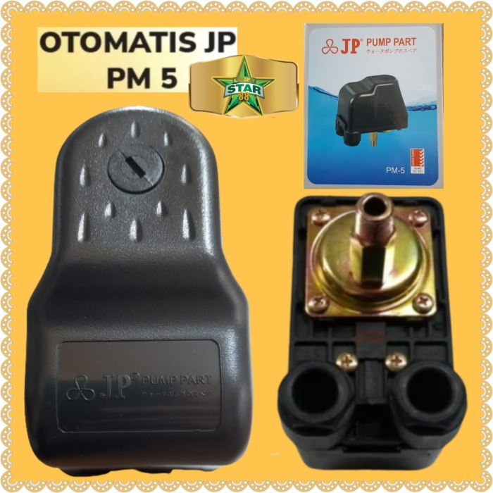 Ready Otomatis Pompa Air Jet Pump Water Plus Pressure Switch Semi Jetpump Original