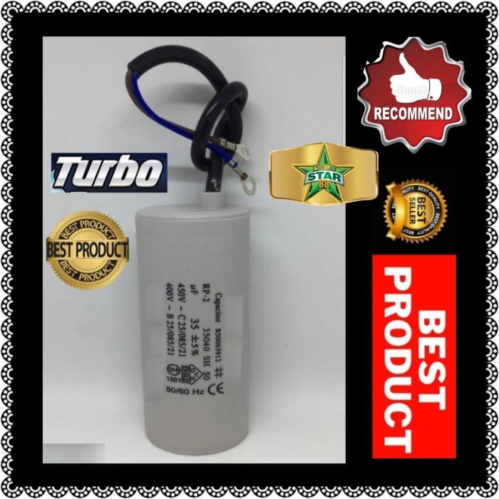 Promo Kapasitor Kabel Pompa Air Cnp 35Mf Harga Khusus