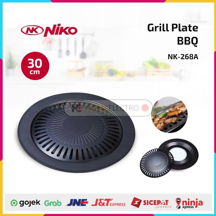 Niko Grill Plate Bbq Wajan Pemanggang Niko NK 268A