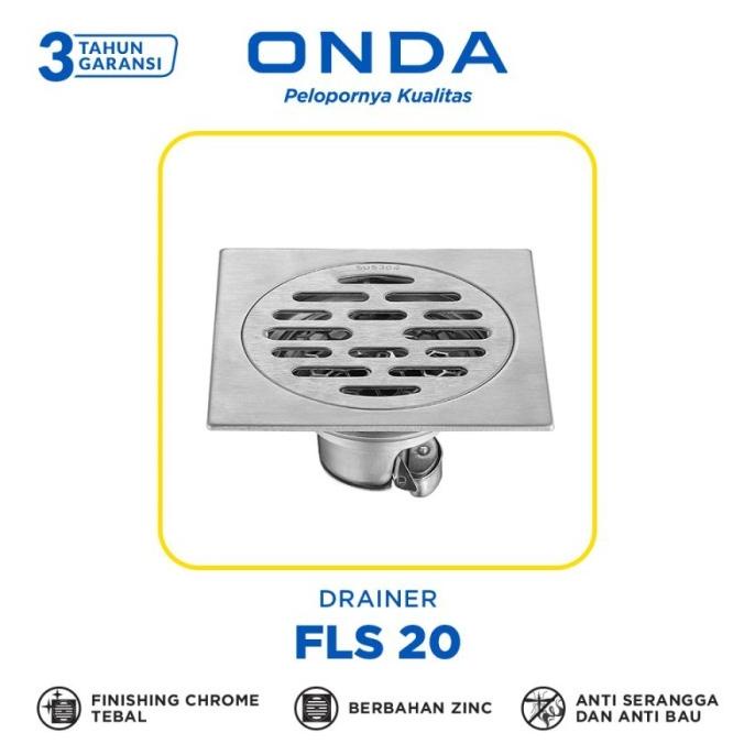 Floor drain / Saringan Got Air Anti Mampet Onda FLS 20