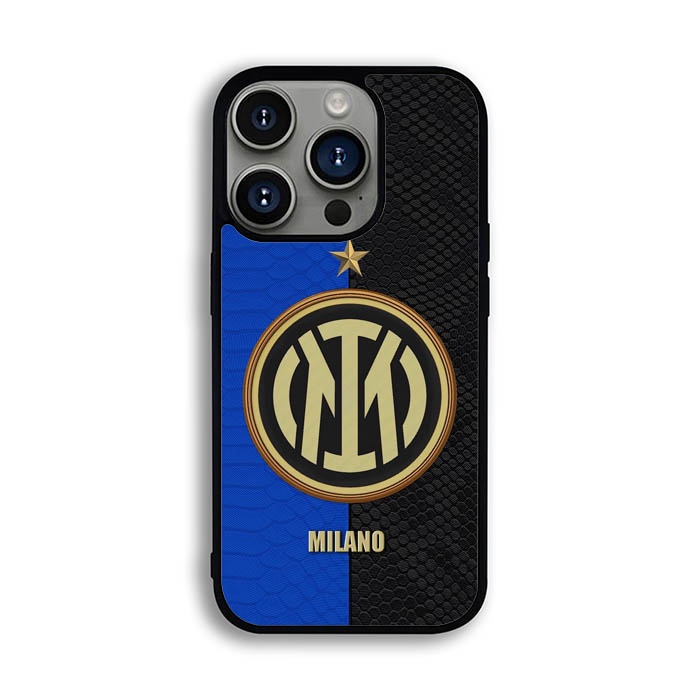 Casing Hardcase Custom iPhone 15 14 13 12 11 XS XR X 8 7 6 SE Pro Max Mini Plus 2020 Inter Milan AB3
