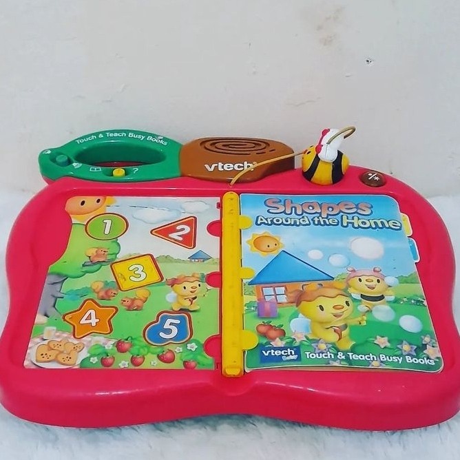 [LSF] vtech touch and learn edukasi sound book