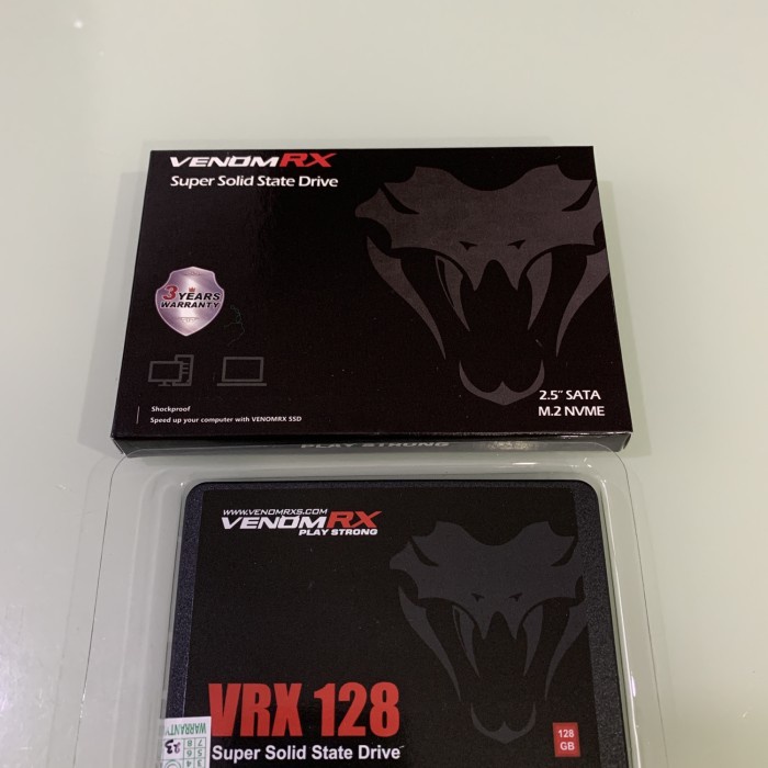 [VSH] VENOMRX SSD SATA 128GB 128 GB ORIGINAL