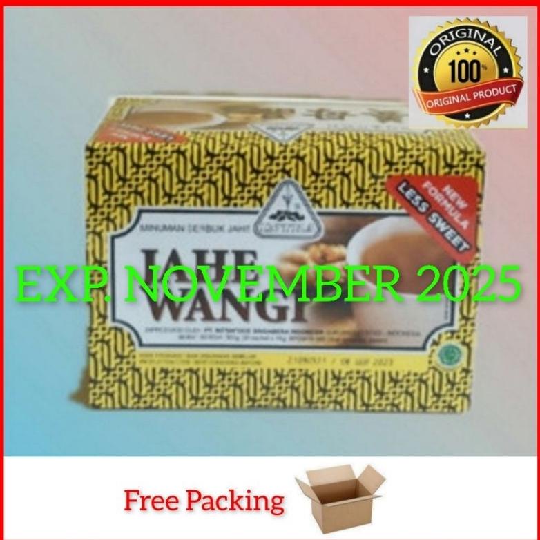 

Special Intra Jahe Wangi Less Sweet Box isi 20 Sachets/Minuman Serbuk Jahe /Jahe bubuk !!