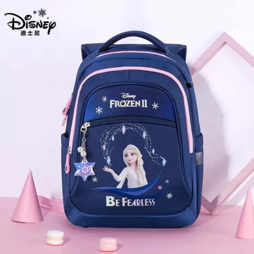 Best - Tas Wanita Tas Sekolah Disney Frozen untuk Anak Perempuan Elsa Anna Ransel Ori Bahu Siswa Das