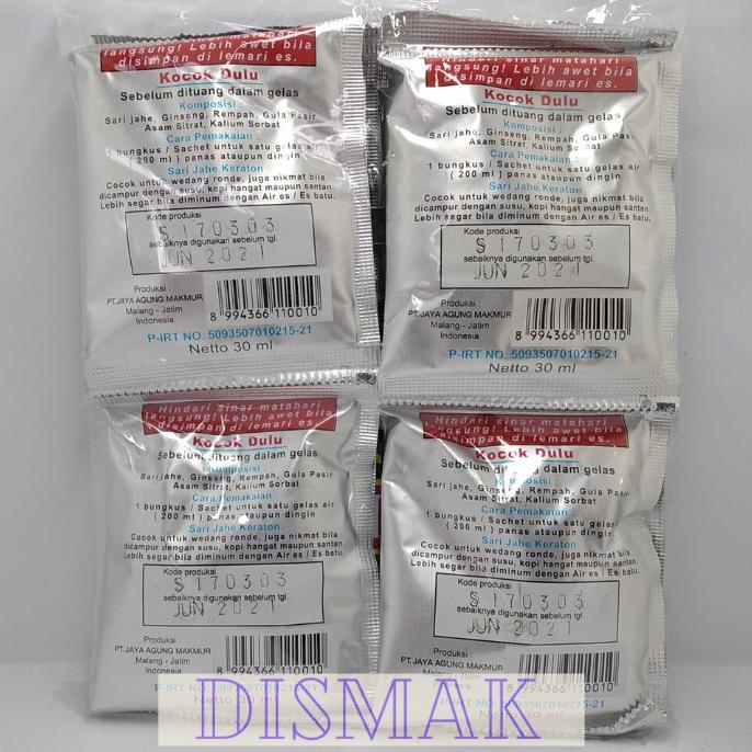 

Update! Keraton Sari Jahe (12 pcs)