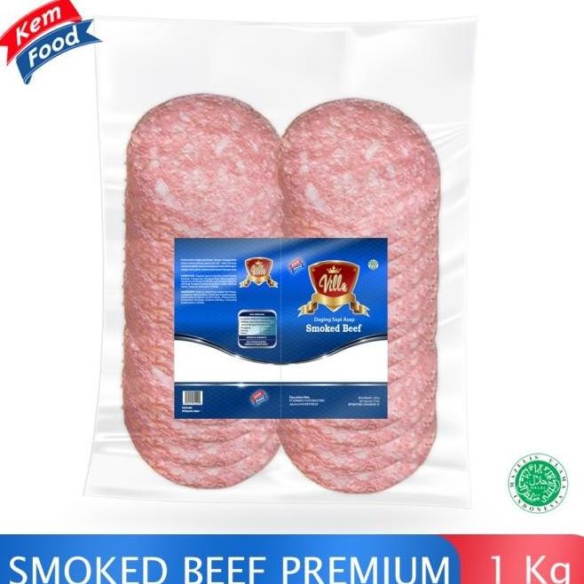 

Villa Smoked Beef - Daging Sapi Asap Premium 1 Kg _Gratisongkir Lulla.Olstore