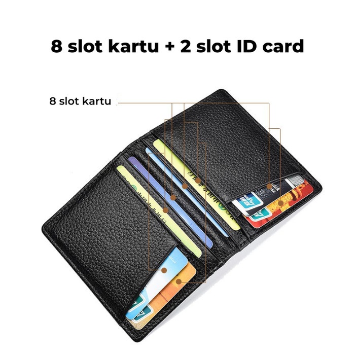 

KGMN - MALIBU CARD HOLDER KULIT SAPI ASLI PREMIUM KUALITAS IMPORT
