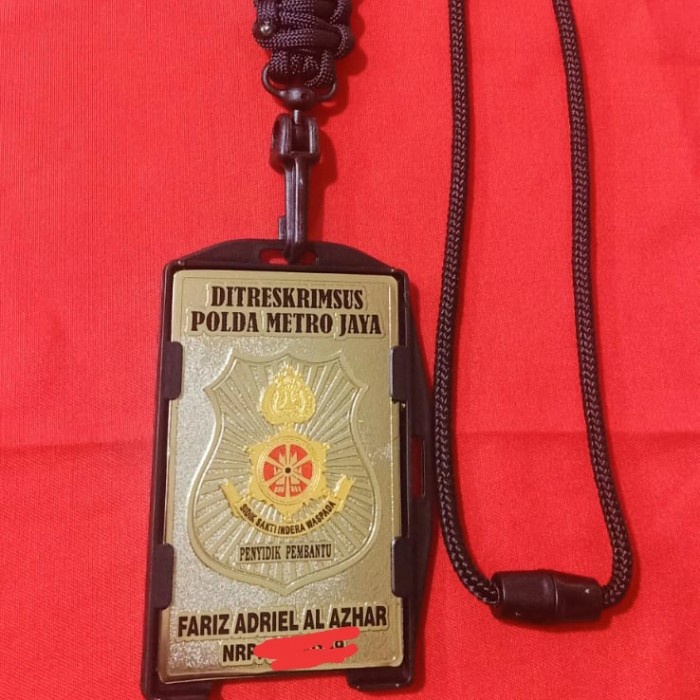 

LENCANA/ID CARD PENYIDIK/PENYIDIK PEMBANTU RESKRIM