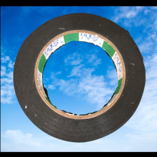 

Double Tape Foam 1" Hijau Bolak-Balik Solatip Busa