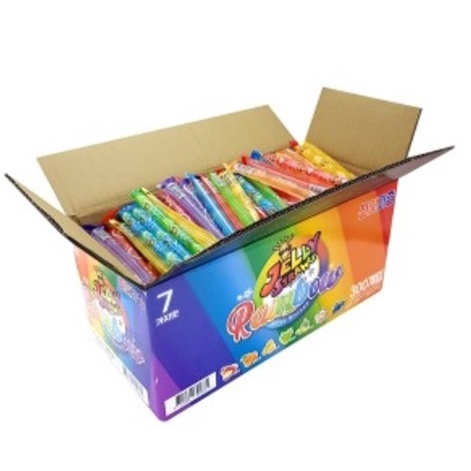 

Korea Jelly Straws Transparent Jelly Korea Jelly Buah-Buah Asmr Jelly, Rainbow Jelly Straws