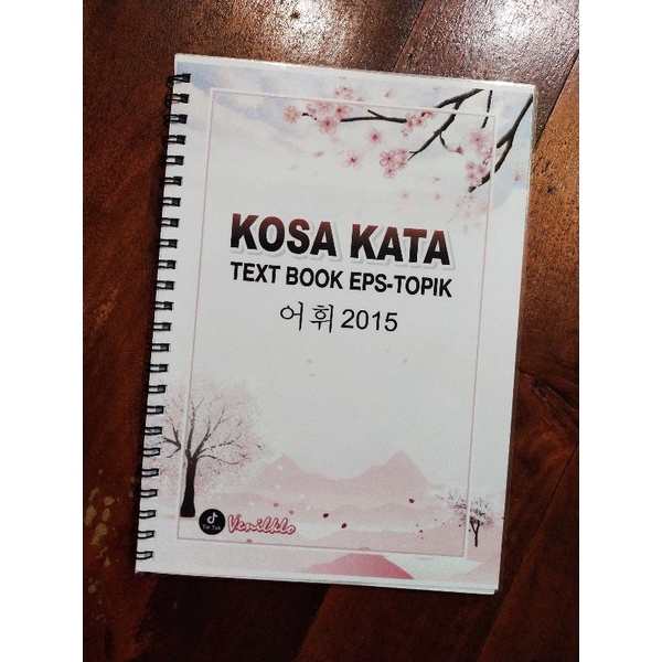 Buku Kosa kata EPS-TOPIK Korea 2015 lengkap. 비슷말/반대말/관게있는