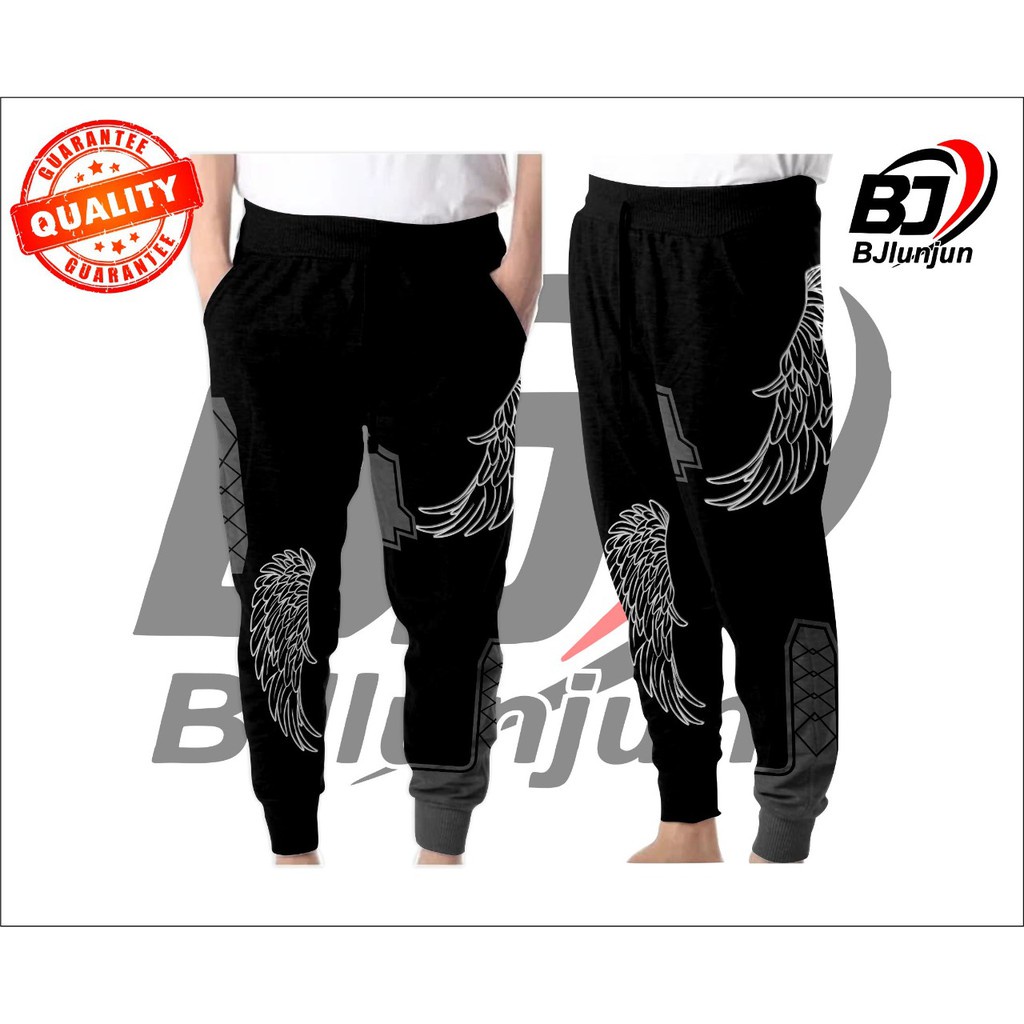 [EXCLUSIVE] BEST QUALITY CELANA trening JOGGER FF DEWASA Gaming Free FIre FF Calca Malaikat /PROMO