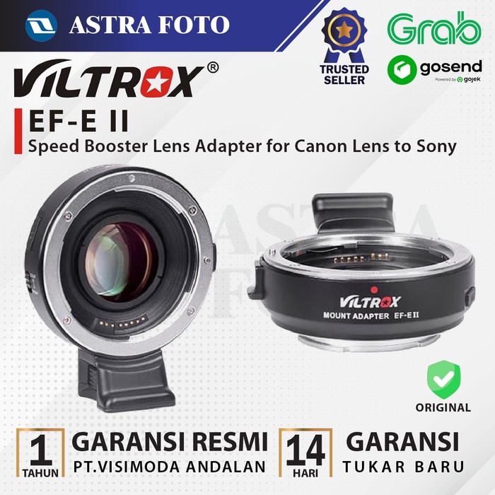 VILTROX EF-E II SPEEDBOOSTER LENS ADAPTER FOR CANON LENS TO SONY