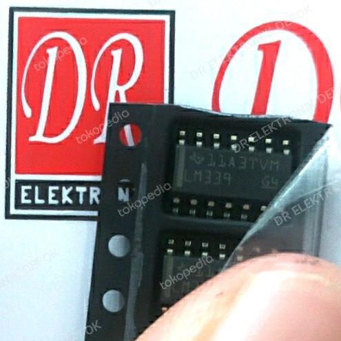 Update IC original SMD LM339 LM339N LM 339N 339 ic339 dre3 Segera Dapatkan