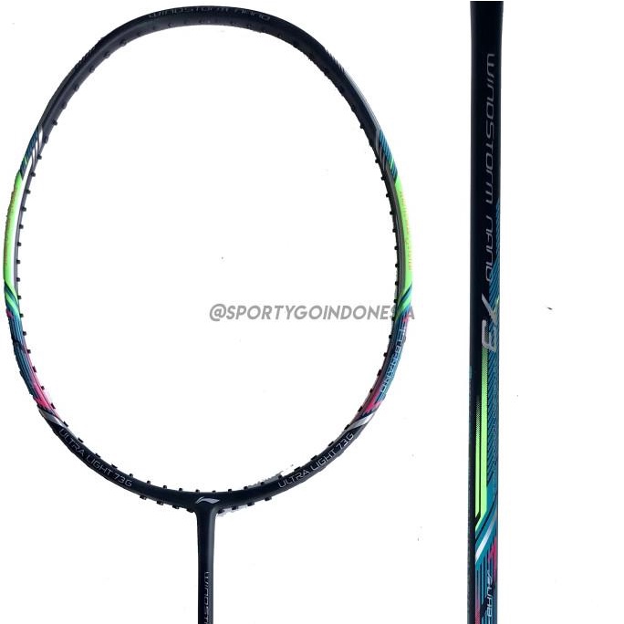 RAKET BADMINTON LINING WINDSTORM NANO 73 / LI NING WS 73 / WS73