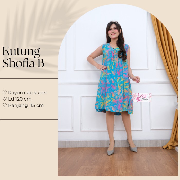 NW673 daster kutung jumbo batik TERBARU