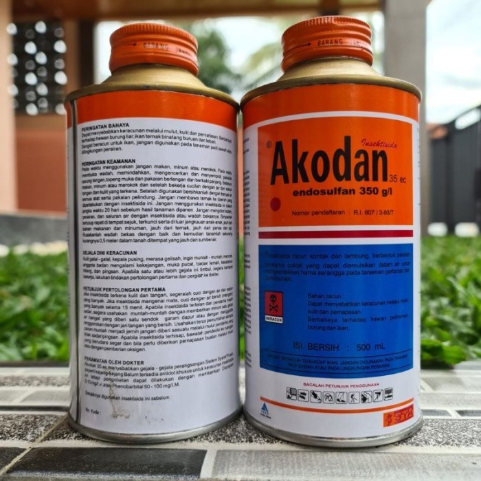 Insektisida Akodan 500ml Endosulfan 35ec Obat Hama Tanaman