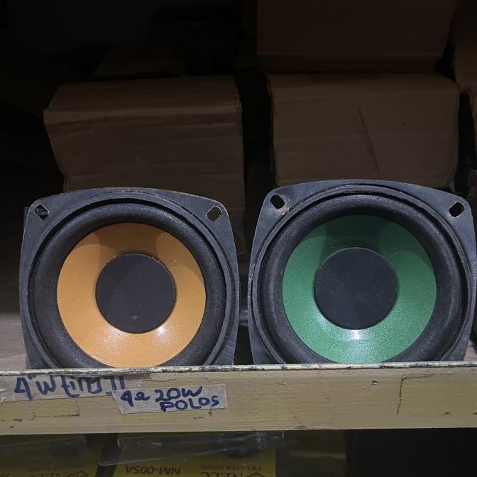 #@#@#@#@] Speaker 4 inch + wofer harga 1 pcs | speker 4'woofer daun warna acak