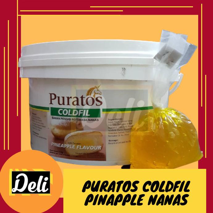 

#####] Puratos Coldfil Selai Isian Pineapple Timbangan Repack 500gr