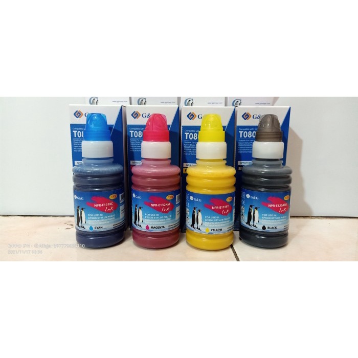 

Sarila Tinta Art Paper Gng / Morre 1 Set Cmyk Tinta Ap G&G